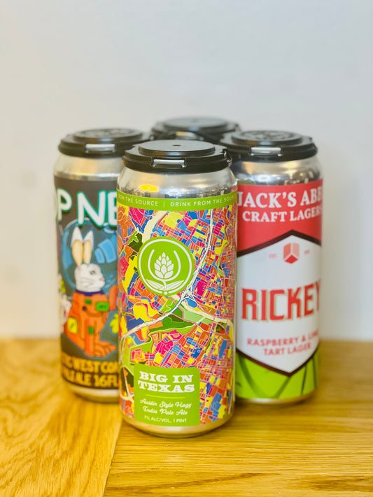 SUMMER SCENTS: Beer CANdle 4-Pack (16oz)